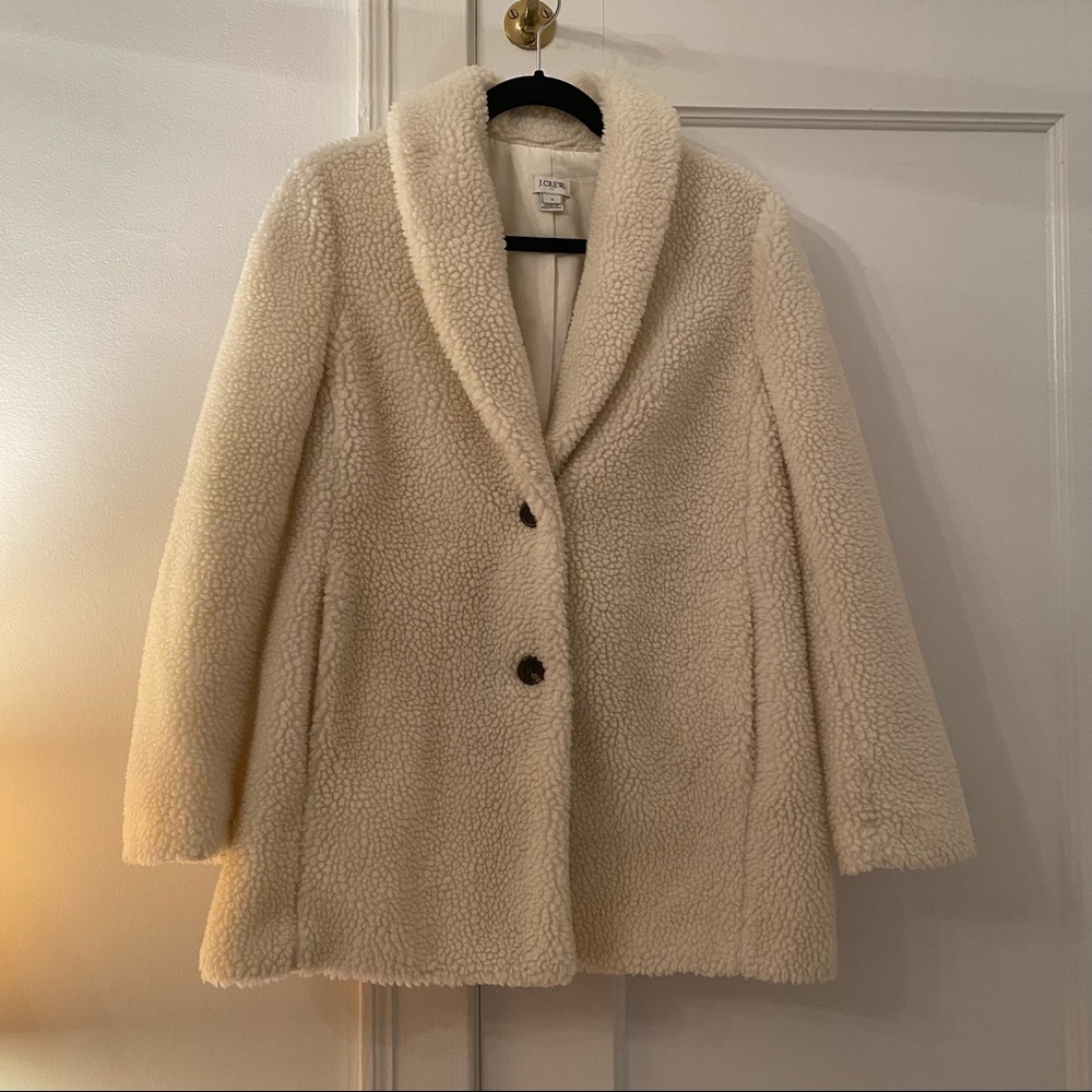 J. Crew sherpa jacket